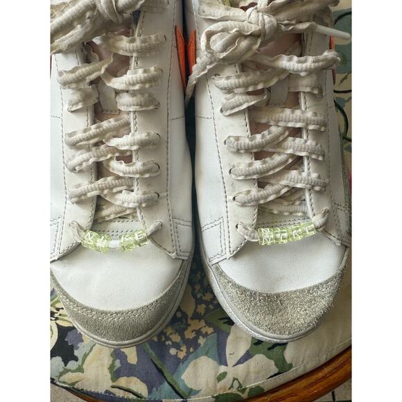 Nike Killshot 2 Leather Sneakers White Orange Swoosh Vintage Men’s size 10 - Picture 4 of 6